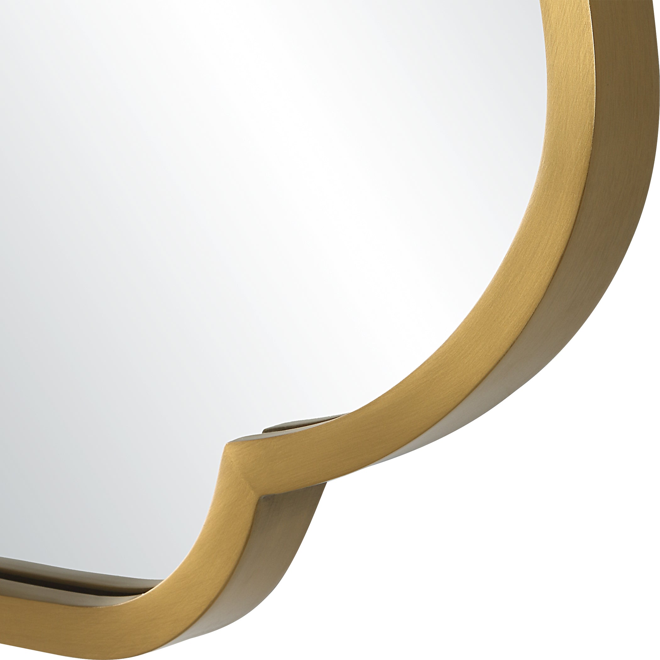 Uttermost Home Uttermost Athena Brushed Brass Mirror