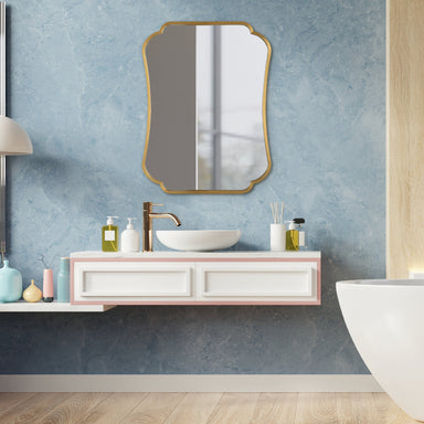 Uttermost Home Uttermost Athena Brushed Brass Mirror