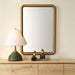 Uttermost Uttermost Atkinson Modern Brass Mirror