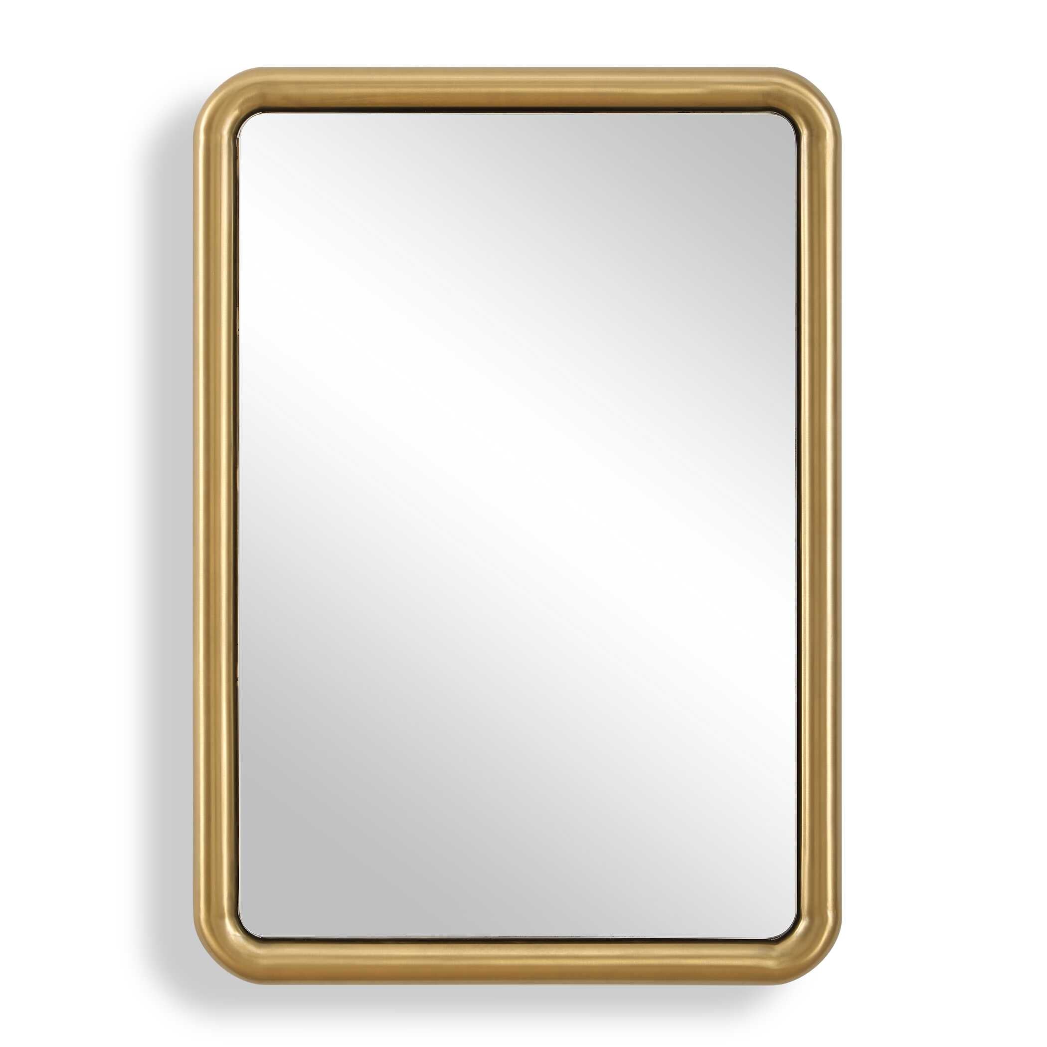 Uttermost Uttermost Atkinson Modern Brass Mirror