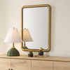 Uttermost Uttermost Atkinson Modern Brass Mirror