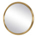 Uttermost Uttermost Atkinson Modern Brass Round Mirror