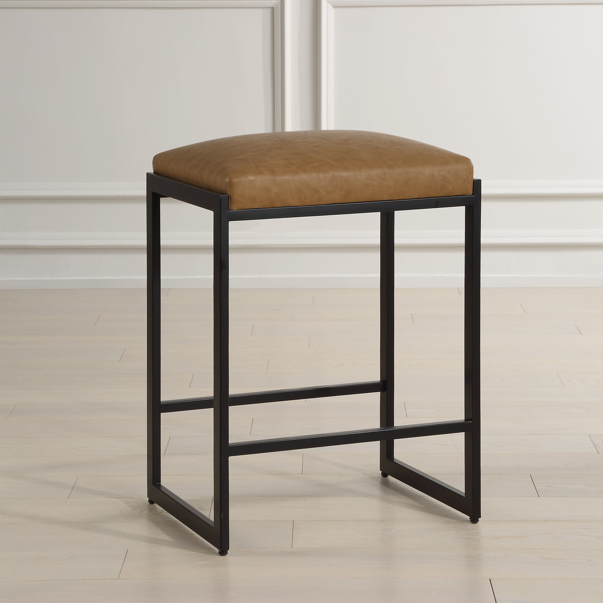 Uttermost Furniture Uttermost Atticus Black Counter Stool