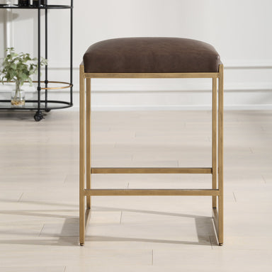 Uttermost Furniture Uttermost Atticus Gold Counter Stool