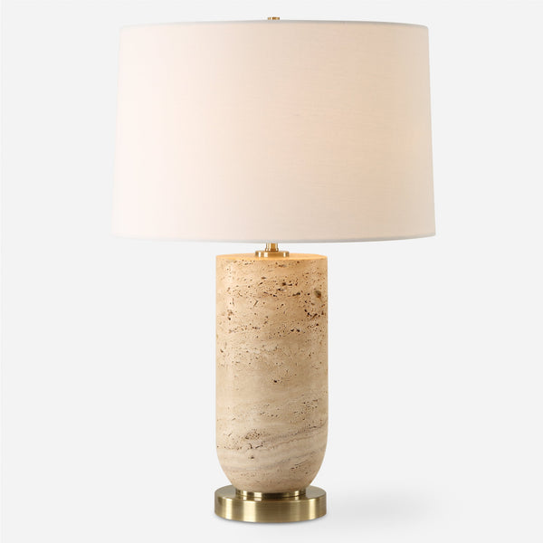 Uttermost Lighting Uttermost Aubrey Travertine Table Lamp