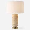 Uttermost Lighting Uttermost Aubrey Travertine Table Lamp