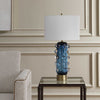 Uttermost Lighting Uttermost Aura Blue Table Lamp