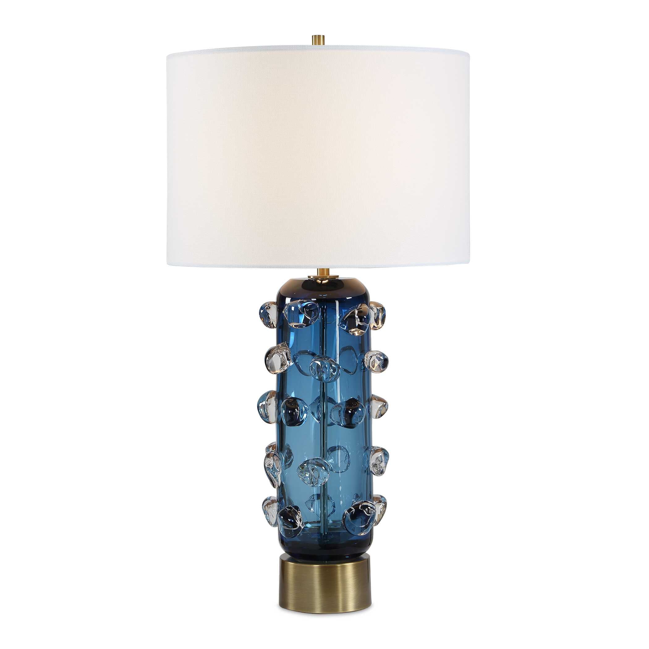 Uttermost Lighting Uttermost Aura Blue Table Lamp