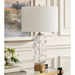 Uttermost Lighting Uttermost Aura Clear Glass Table Lamp