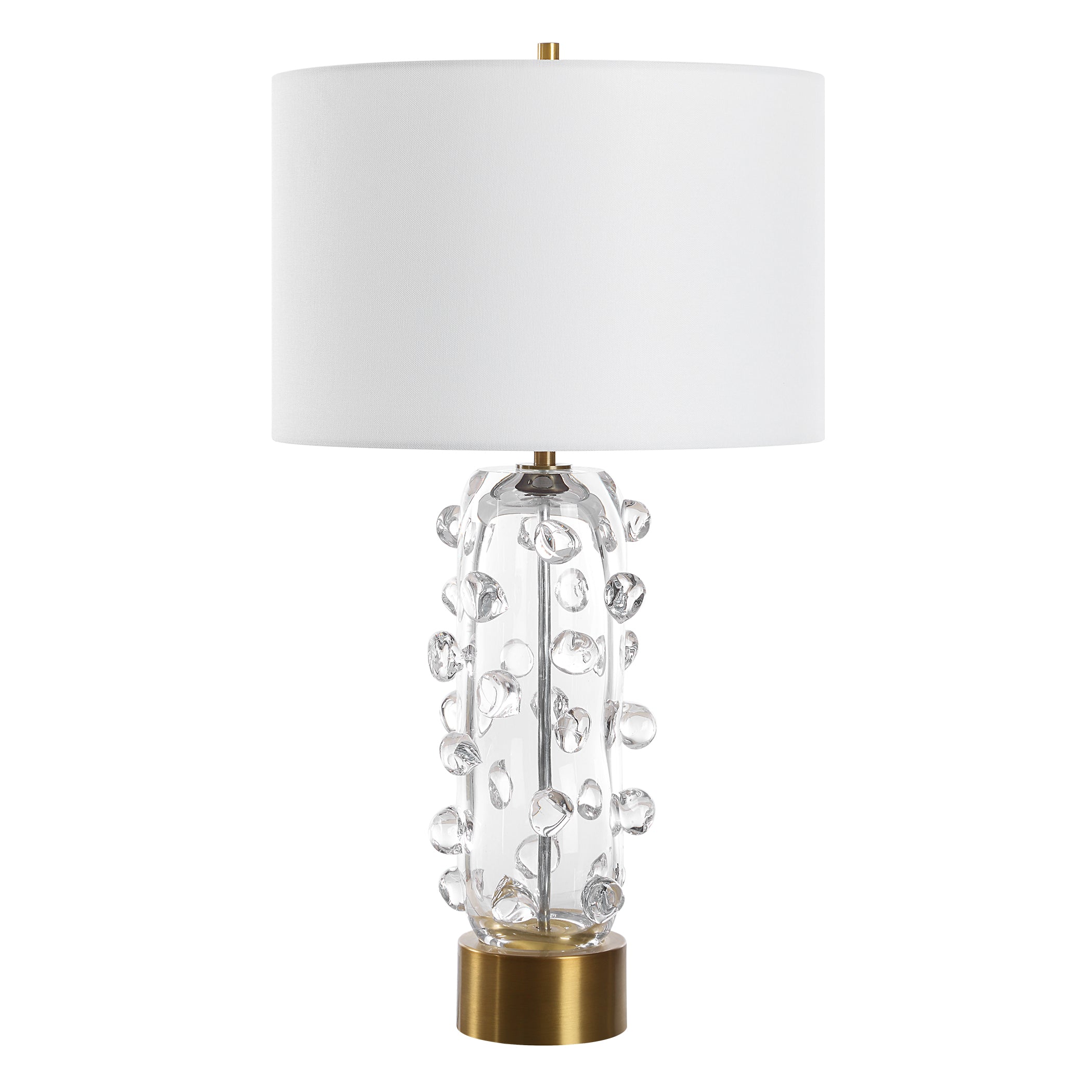 Uttermost Lighting Uttermost Aura Clear Glass Table Lamp
