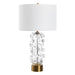 Uttermost Lighting Uttermost Aura Clear Glass Table Lamp