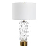 Uttermost Lighting Uttermost Aura Clear Glass Table Lamp