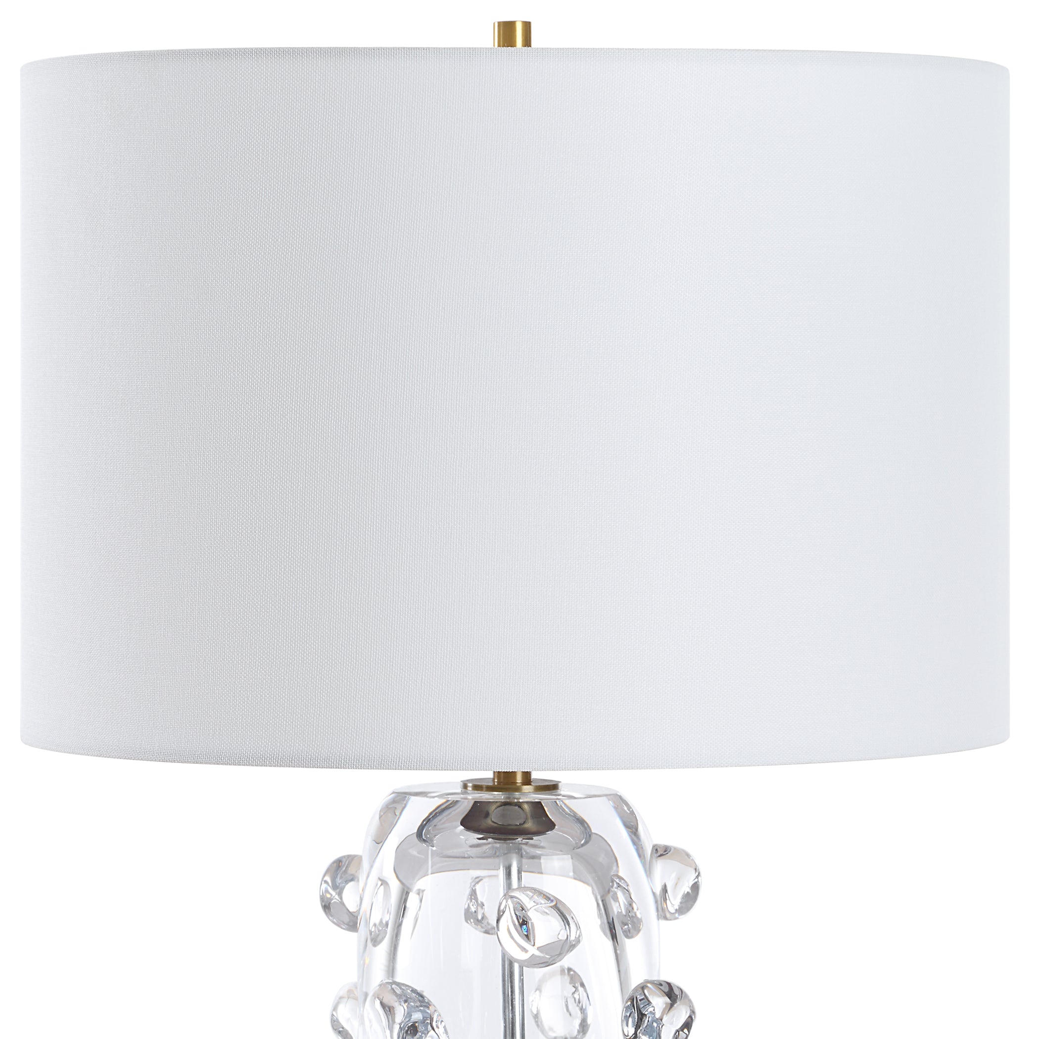 Uttermost Lighting Uttermost Aura Clear Glass Table Lamp