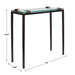 Uttermost Furniture Uttermost Averona Glass Top Accent Table