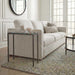 Uttermost Furniture Uttermost Averona Glass Top Accent Table