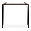 Uttermost Furniture Uttermost Averona Glass Top Accent Table