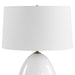 Uttermost Lighting Uttermost Avery White Glaze Table Lamp