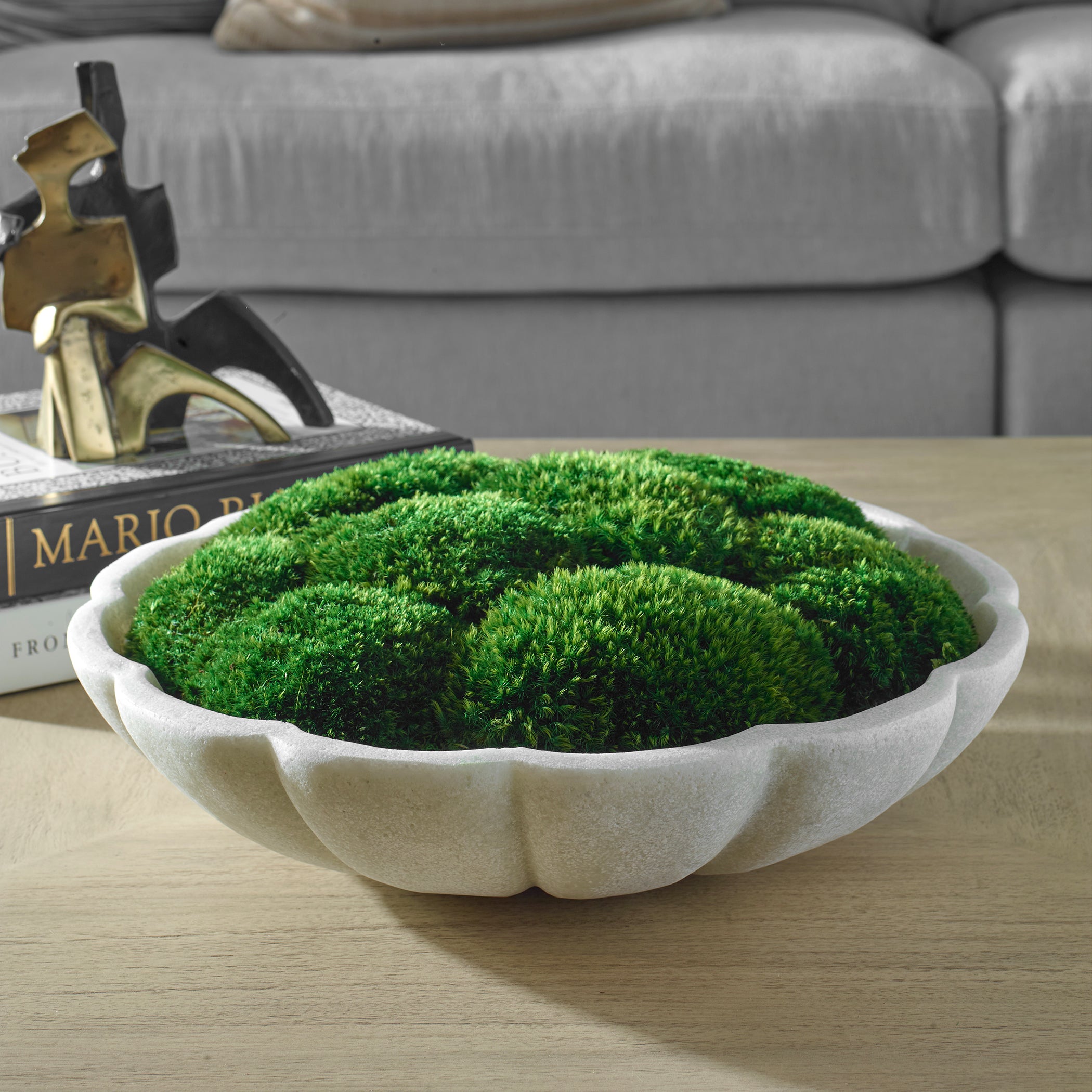 Uttermost Home Decor Uttermost Awaken Moss Centerpiece