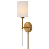 Uttermost Lighting Uttermost Awyr 1 Light Brass Sconce
