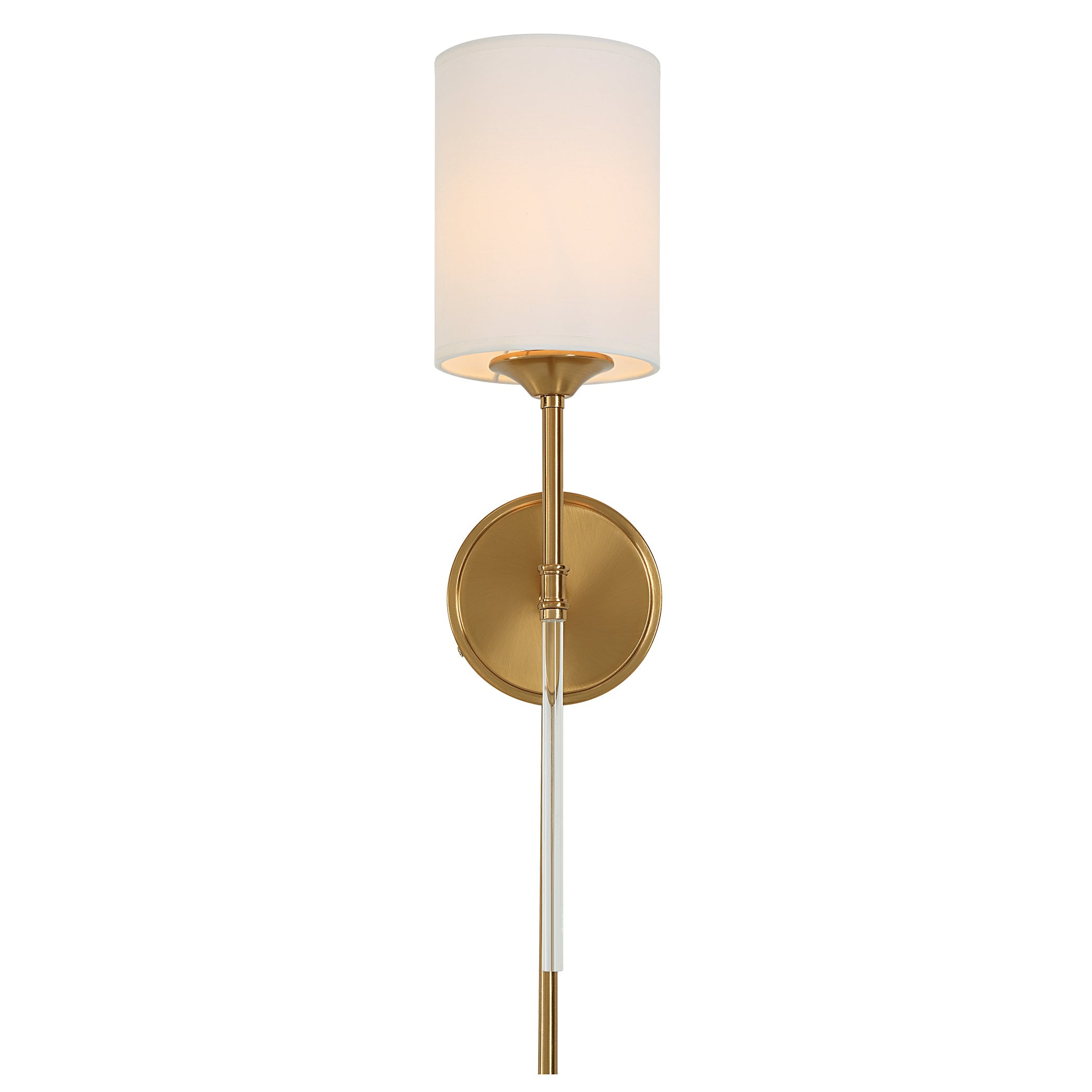 Uttermost Lighting Uttermost Awyr 1 Light Brass Sconce
