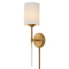 Uttermost Lighting Uttermost Awyr 1 Light Brass Sconce