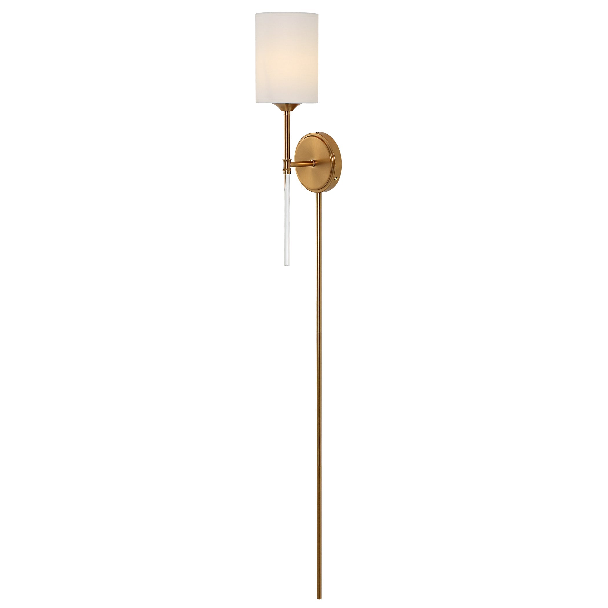 Uttermost Lighting Uttermost Awyr 1 Light Brass Sconce