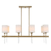 Uttermost Lighting Uttermost Awyr 8 Light Linear Chandelier