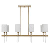 Uttermost Lighting Uttermost Awyr 8 Light Linear Chandelier