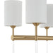 Uttermost Lighting Uttermost Awyr 8 Light Linear Chandelier
