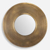 Uttermost Home Decor Uttermost Axel Round Brass Mirror