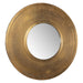 Uttermost Home Decor Uttermost Axel Round Brass Mirror