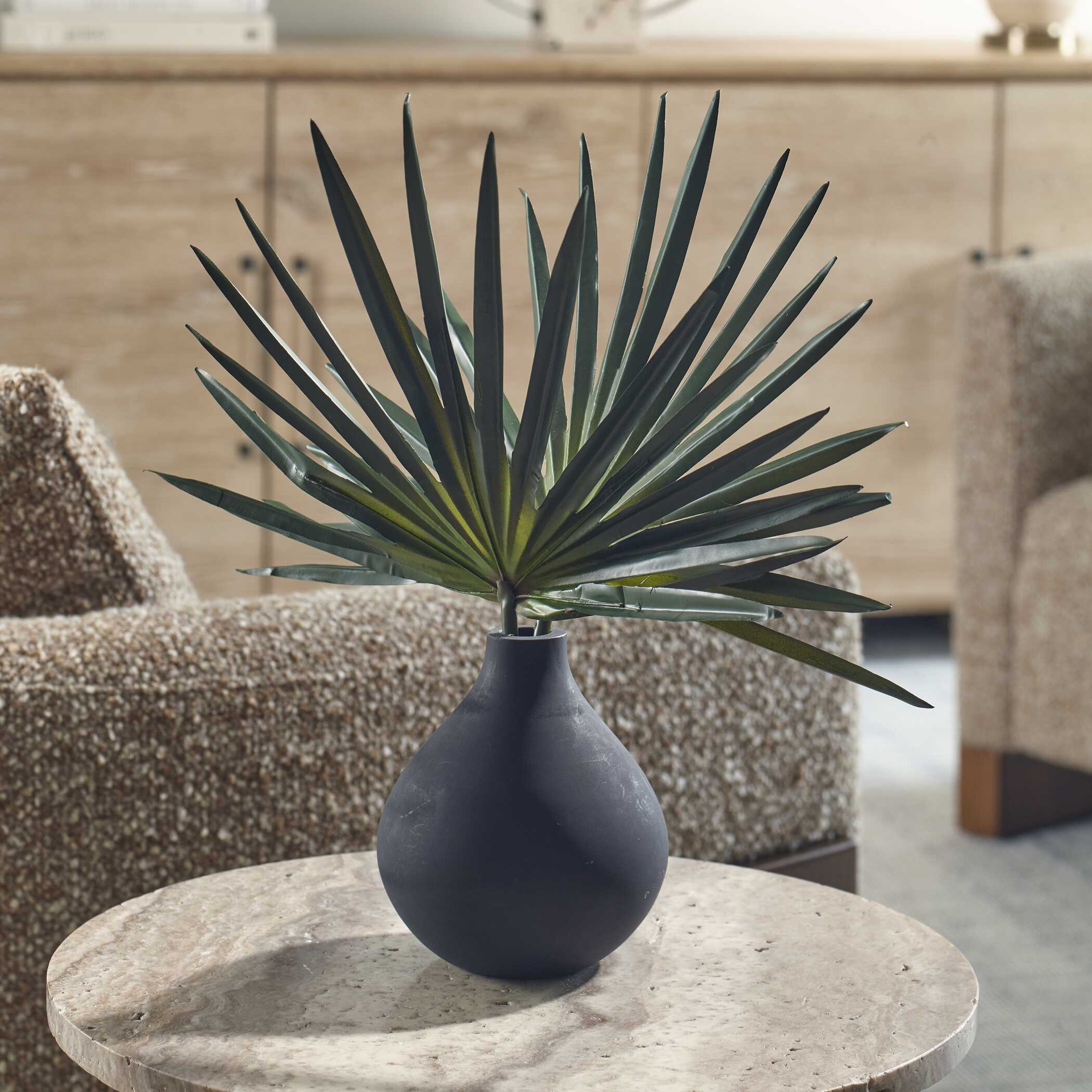 Uttermost Uttermost Axis Palm Accent & Vase