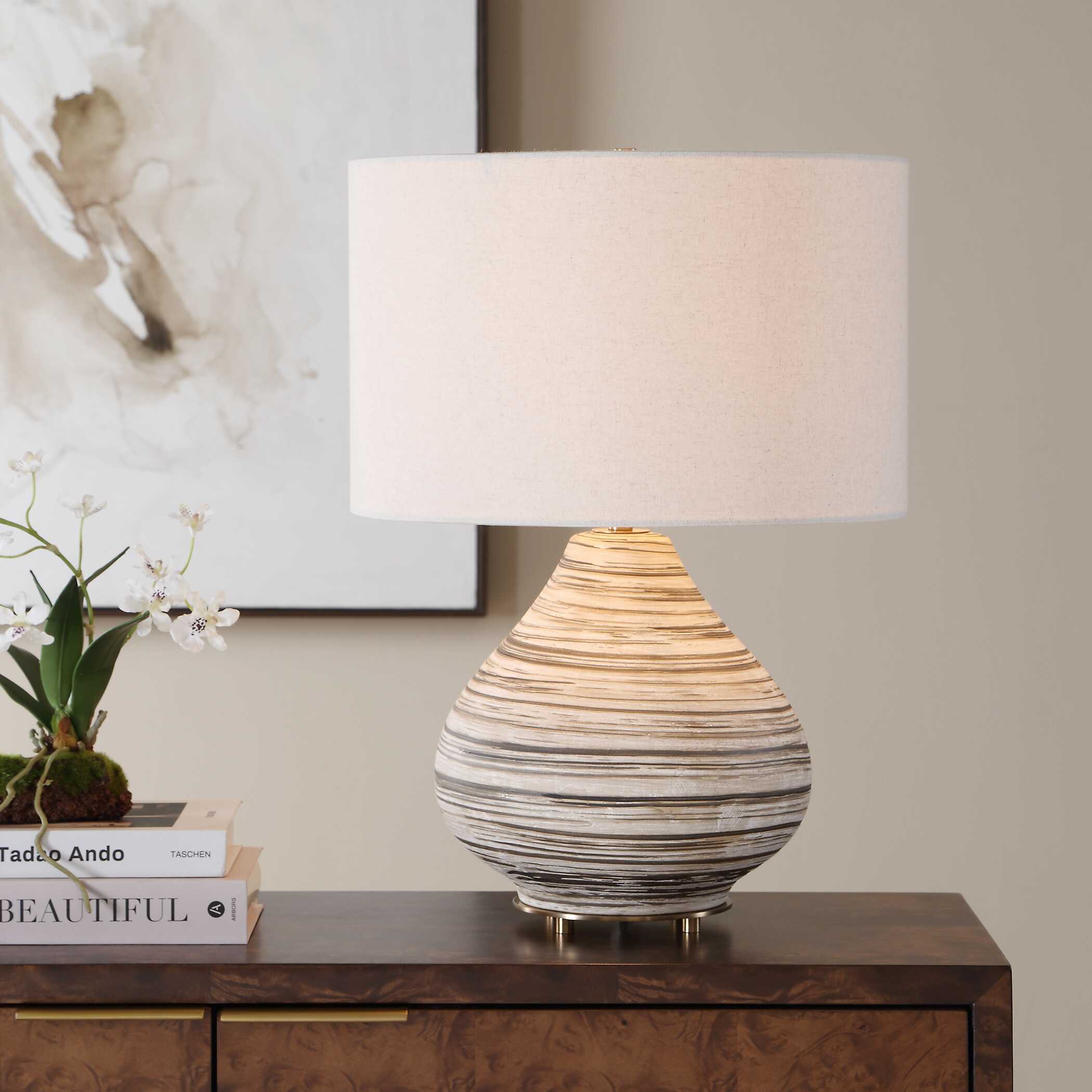 Uttermost Lighting Uttermost Azura Horizontal Line Table Lamp
