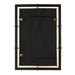 Uttermost Home Decor Uttermost Bach Walnut & Brass Rectangle Mirror