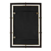 Uttermost Home Decor Uttermost Bach Walnut & Brass Rectangle Mirror
