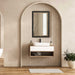 Uttermost Home Decor Uttermost Bach Walnut & Brass Rectangle Mirror