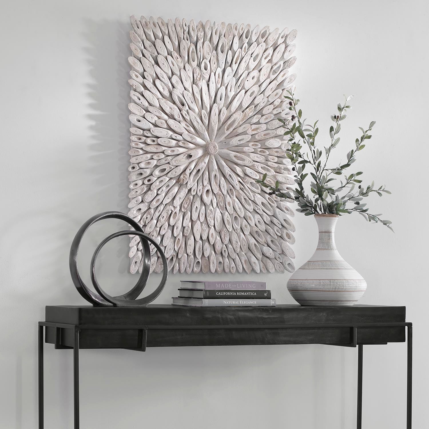 Uttermost Home Uttermost Bahama Wood Whitewashed Wall Decor