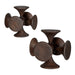Uttermost Home Decor Oversize - Rate to be Quoted Uttermost Balanced Harmony Dark Wooden Sculptures, Set/2