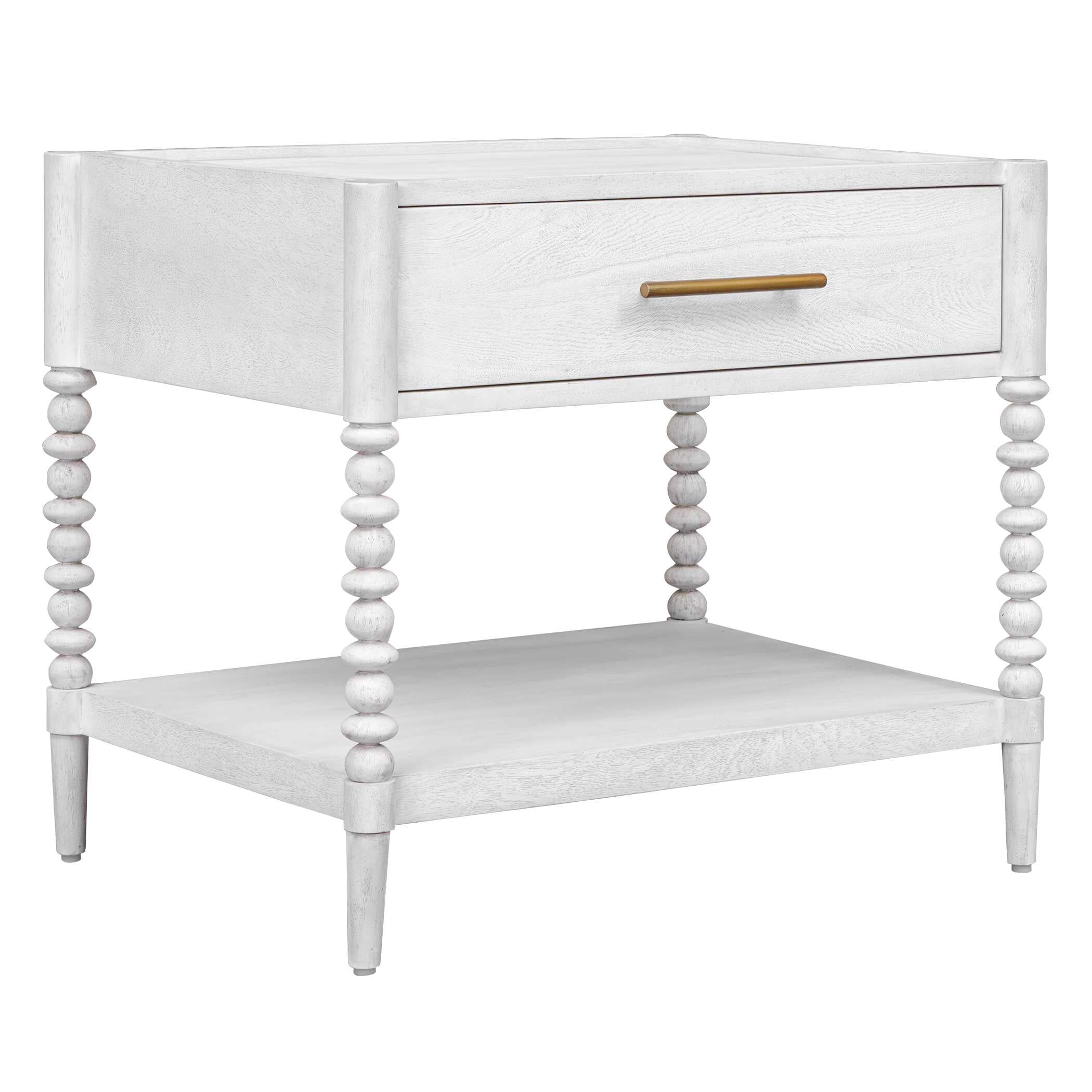 Uttermost Furniture Uttermost Bales Off-White Side Table