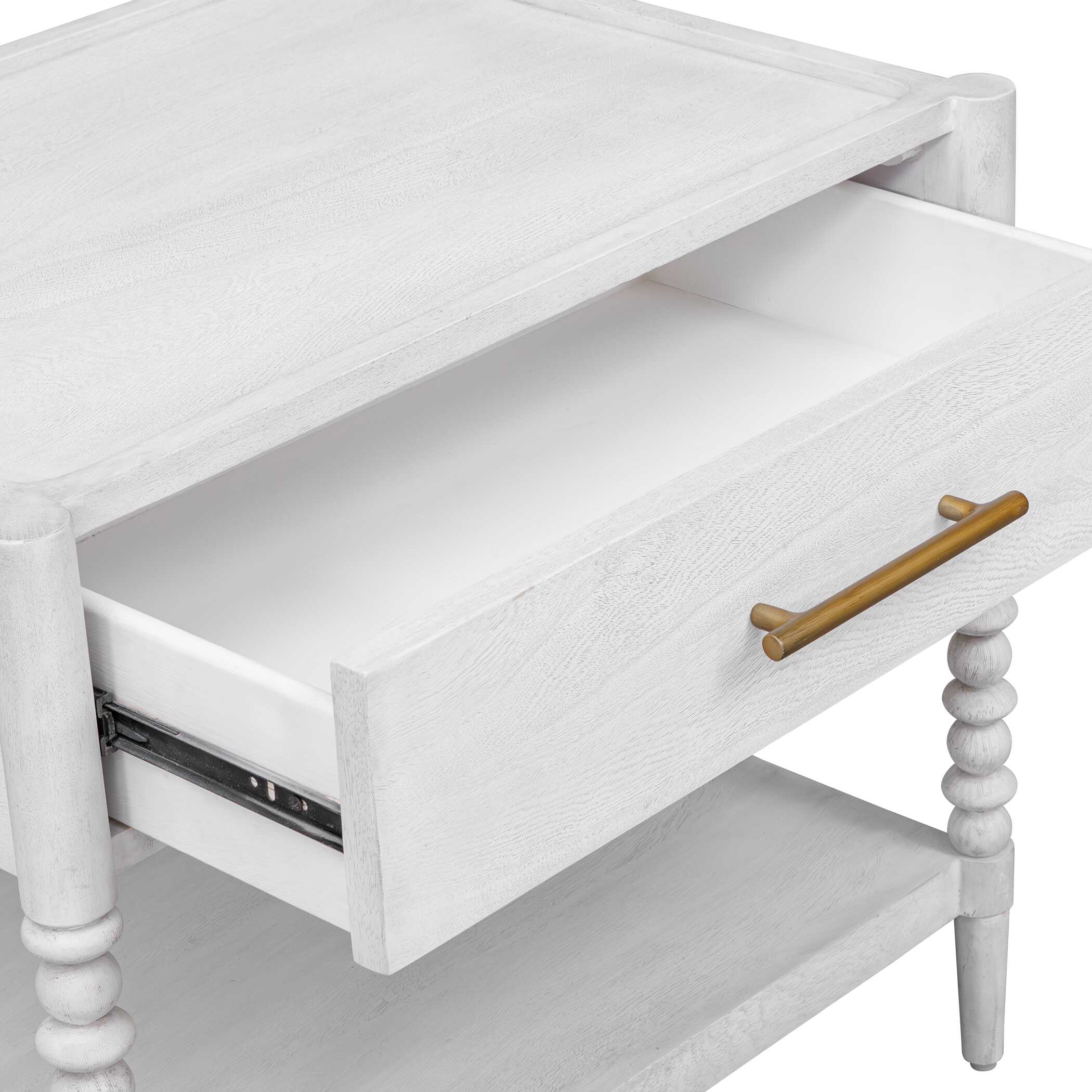 Uttermost Furniture Uttermost Bales Off-White Side Table
