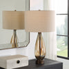 Uttermost Home Decor Uttermost Baltic Teardrop Glass Table Lamp