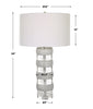 Uttermost Home Decor Uttermost Band Together Crystal & Wood Table Lamp
