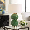 Uttermost Uttermost Banner Green Spheres Table Lamp