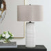Uttermost Uttermost Barat White Ceramic Table Lamp