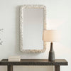 Uttermost Home Decor Uttermost Barnacle Rectangular White Mirror