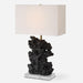 Uttermost Lighting Uttermost Basalt Black Stone Table Lamp