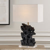 Uttermost Lighting Uttermost Basalt Black Stone Table Lamp