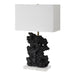 Uttermost Lighting Uttermost Basalt Black Stone Table Lamp