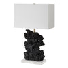 Uttermost Lighting Uttermost Basalt Black Stone Table Lamp