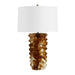 Uttermost Lighting Uttermost Bassa Brown Cream Glazed Table Lamp